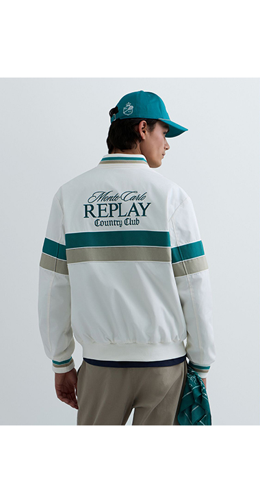 REPLAY &times; Monte Carlo Country Club ボンバージャケット 詳細画像